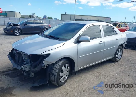 2010 Toyota Corolla Le из США, поврежденный, VIN 2T1BU4EE3AC224606